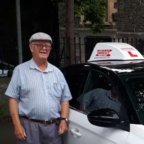 Barry Evans, automatic driving instructor covering Llandudno, Colwyn Bay and Conwy