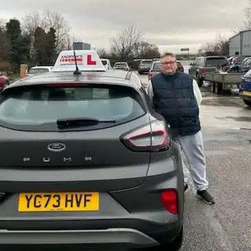 Paul Singleton, manual driving instructor and ADI trainer covering Rhyl and Denbigh