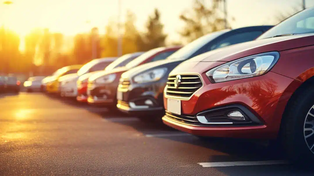 Used car for sale as an example of a possible first car
