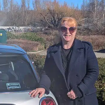 Janet Mattinson, automatic driving instructor in Barnsley