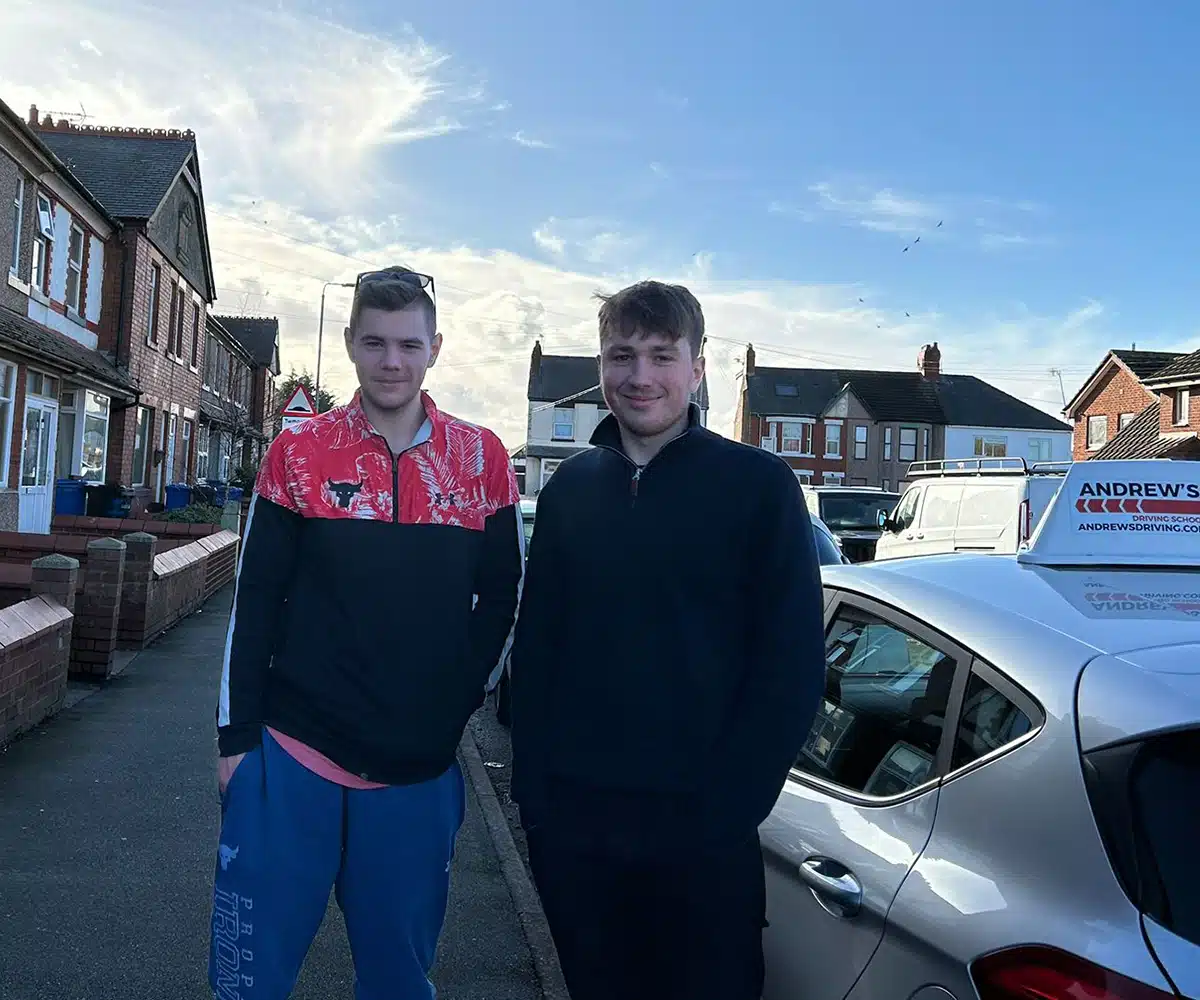 Jack Nettleton and his pupil after passing ADI Part 3