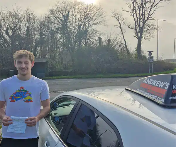 Josh at Bangor Driving Test Centre